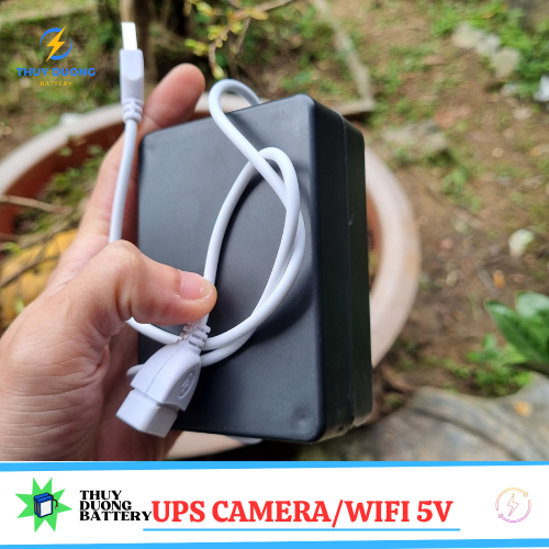 [TDB] Bộ lưu điện camera 5V, mini UPS 5V, ups camera