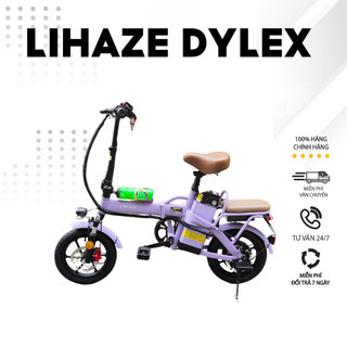 Xe đạp điện trợ lực lihaze dylex gấp gọn 3 yên, xe điện động cơ 450w tốc độ tôi đa 40km/h bảo hành 12 tháng