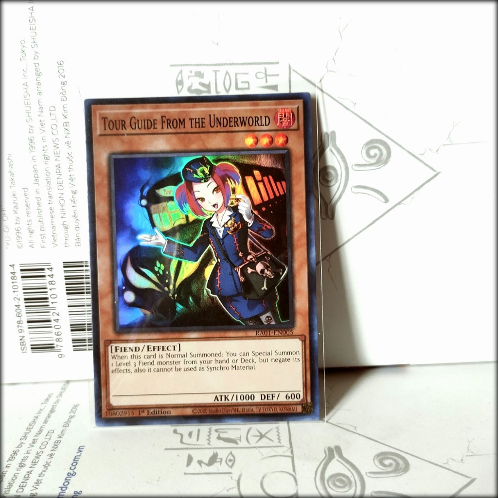 Thẻ bài yugioh chính hãng Tour Guide from the Underworld