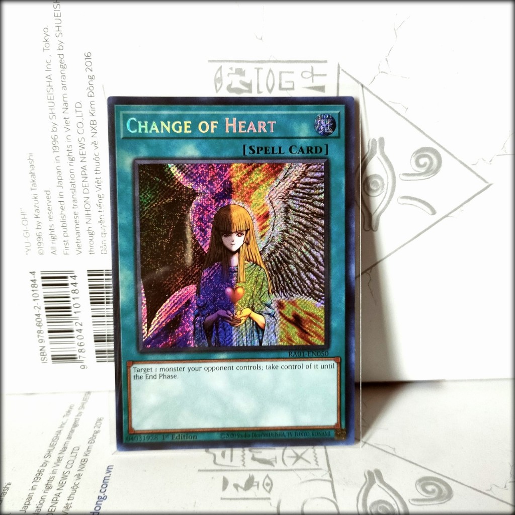 Thẻ bài Yugioh Chính Hãng  Change of Heart