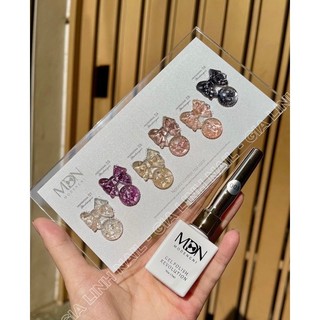 Set sơn nhũ xà cừ MDN 6 màu tặng kèm bảng màu