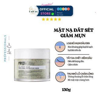 Mặt Nạ đất sét Rep Bio Fresh Mask Thanh Lọc Da Loại Bỏ Bã Nhờn - Mặt Nạ Đất Sét Sạch Sâu Dịu Nhẹ Lành Tính 130g