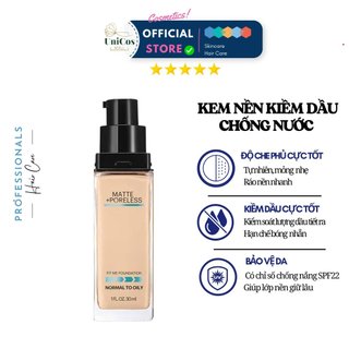 Maybelline Kem Nền Kiềm Dầu Lâu Trôi Fit Me - Kem Nền Fit Me Da Dầu Mụn - Kem Nền Maybelline Mini Mỏng Nhẹ Ráo Nền Nhanh