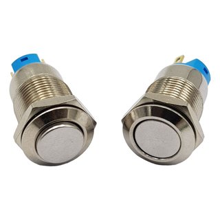 [HCM]  Nút nhấn tự giữ kim loại 12mm