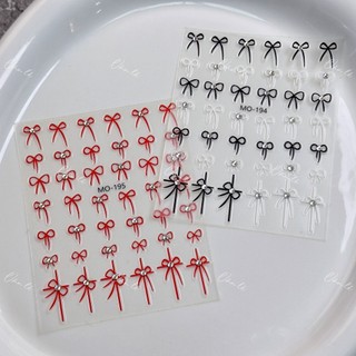 Sticker nail 5D lụa nổi trang trí móng tay