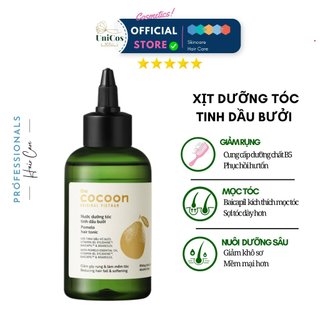 Dưỡng Tóc Pomelo Cocoon Bưởi Giảm Gãy Rụng - Xịt Dưỡng Tóc Mềm Mượt -  Kích Mọc Tóc Nuôi Dưỡng Từ Sâu Bên Trong 140ml