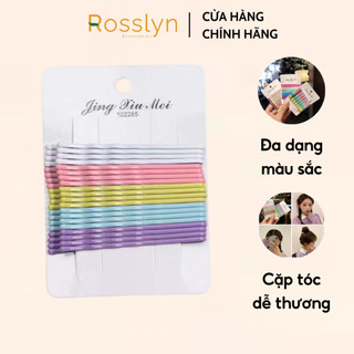 Set 20 kẹp tóc thời trang nữ phong cách Hàn Quốc Rosslyn Cosmetic QT199.1