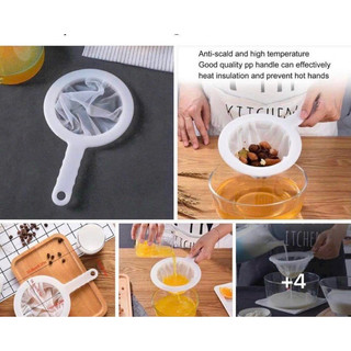 Rây lọc sữa hạt cao cấp - Túi vải lọc sữa đậu nành, lọc bã hạt tiện dụng.