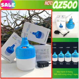 Bóng Đèn Trụ Sạc Tích Điện Led Có Móc Treo -  Sáng Liên Tục 5h đến 8h - Bóng Trụ Led Tích Điện Blub