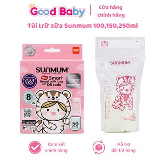Túi trữ sữa cho mẹ sunmum 100ml, 150ml, 250ml