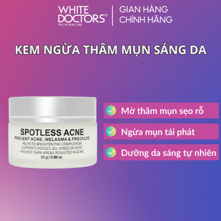 Kem ngừa thâm mụn làm trắng da White Doctors Spotless Acne 25g