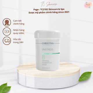 Mặt nạ dưỡng ẩm phục hồi da Christina Unstress 8 Optimal Hydration Mask 250ml