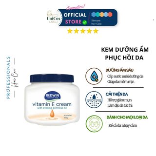Kem Dưỡng Redwin Vitamin E Cream Giữ Ẩm - Kem Dưỡng Ẩm Sáng Da Mờ Thâm Chống Lão Hoá - Kem Dưỡng Ẩm Mềm Mịn Dịu Nhẹ 300g