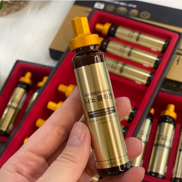 [SALE cuối năm][Chính Hãng] Collagen Yobe Hàn Quốc - Yobe Premium Brightenning Nano Collagen Hộp 10 