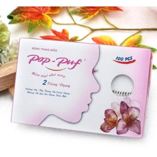 [HÀNG TẶNG KÈM, KHÔNG BÁN] BÔNG TẨY TRANG POP PUF (100 miếng/hộp)