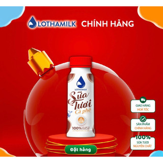 Sữa tươi cà phê thanh trùng Lothamilk 250ml