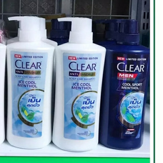 Dầu gội Clear bạc hà/ Clear men / Clear anh đào 400ml