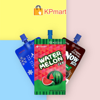 Kem túi tuyết Hàn Quốc Lotte Snow Ice Shake 160ML
