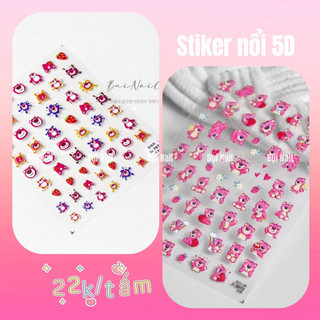 Sticker nổi 5d