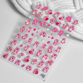 SALE STICKER NỔI 5D GẤU DÂU ( 767-3015)