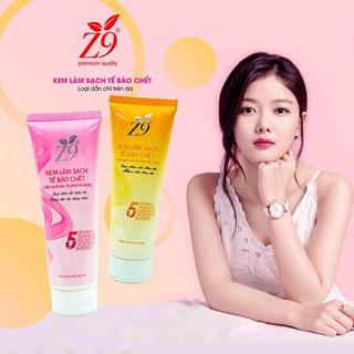 Kem làm sạch tế bào chết z9 sạch da, trắng sáng mịn màng 80g