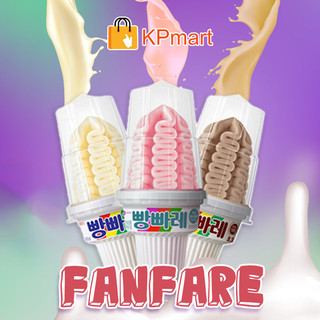 Kem lốc xoáy Hàn Quốc Lotte Fanfare 175ML
