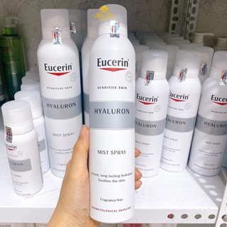 Xịt dưỡng ẩm cho da nhạy cảm Eucerin Hyaluron Mist Spray 250ml
