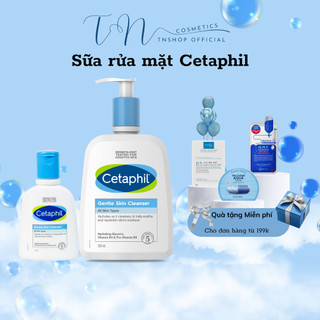 Sữa Rửa Mặt Dịu Nhẹ Dành Cho Da Nhạy Cảm Cetaphil Gentle Skin Cleanser, SRM Cetaphil 125ml, 500ml