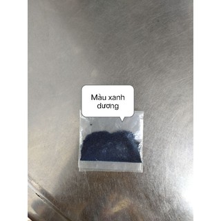Màu xanh dương pha nước giặt, xả, rửa chén 1g