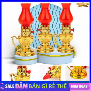 Đèn Dầu  Điện Tử Dùng Pin, Đèn Để Bàn Thờ, Đèn Thờ Vĩnh Cửu, Đèn Dầu Thờ Cúng, Đèn Dầu Không Khói Ánh Sáng Chân Thật