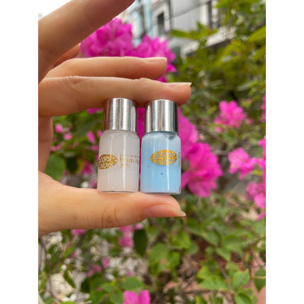 [Tặng kèm 1 cây gạt mi] Combo thuốc uốn mi collagen Hàn Quốc 3D, 6D