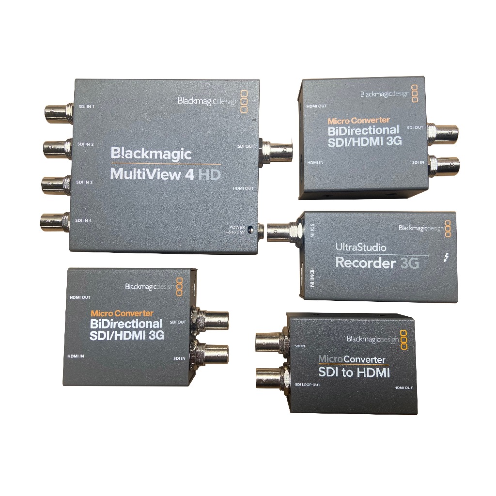 Thiết bị Studio Blackmagic Design Micro Converter/ Recorder 3G/ MultiView 4