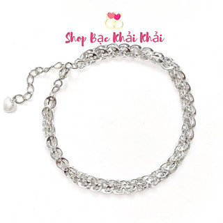 Lắc tay nữ bạc ta - Lắc tay phụng bạc ta - Shop bạc Khải Khải