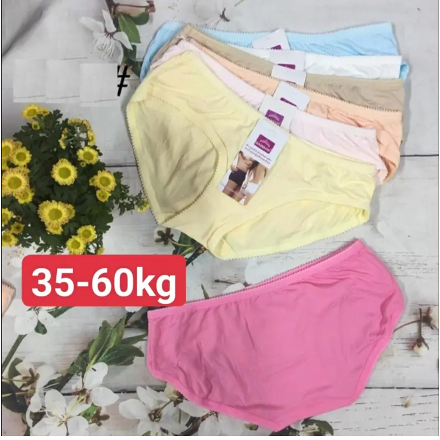Combo 5-10 Quần Lót Nữ Cotton Thái