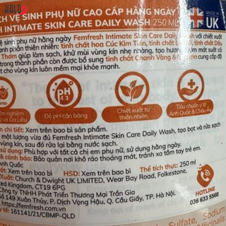 DDVS phụ nữ Femfresh 250ml