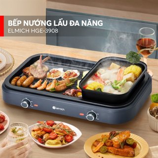 Bếp nướng lẩu đa năng Elmich HE-4023908