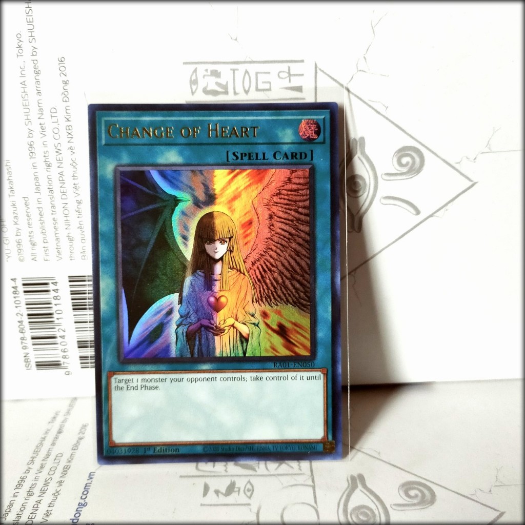 Thẻ bài Yugioh Chính Hãng  Change of Heart
