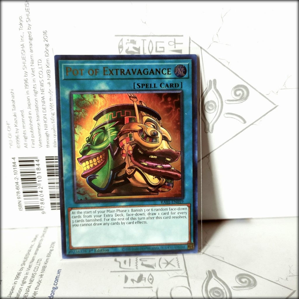 Thẻ bài Yugioh Chính Hãng  Pot of Extravagance