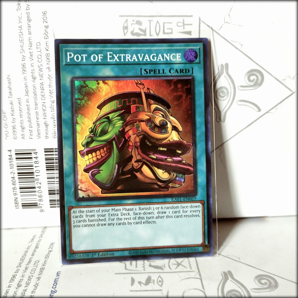 Thẻ bài Yugioh Chính Hãng  Pot of Extravagance