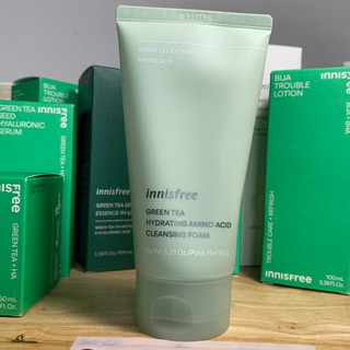 Sữa rửa mặt trà xanh innisfree green tea foam cleanser 150g