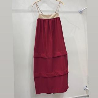 Đầm maxi 2 dây phối nhiều màu