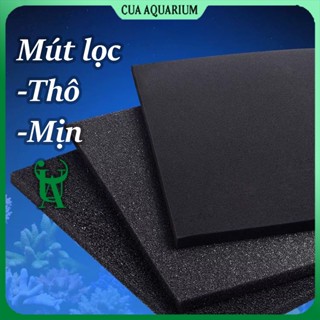 Bông mút đen lọc nước bể cá loại mịn và thô