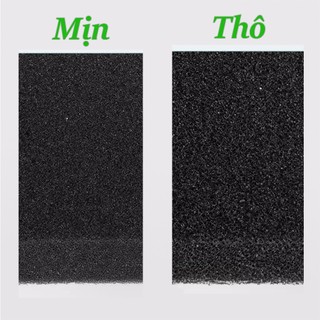 Bông mút đen lọc nước bể cá loại mịn và thô