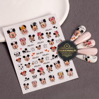 Sticker bóc dán cute mới