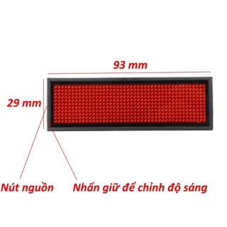 Bảng Led Tên Nhân Viên