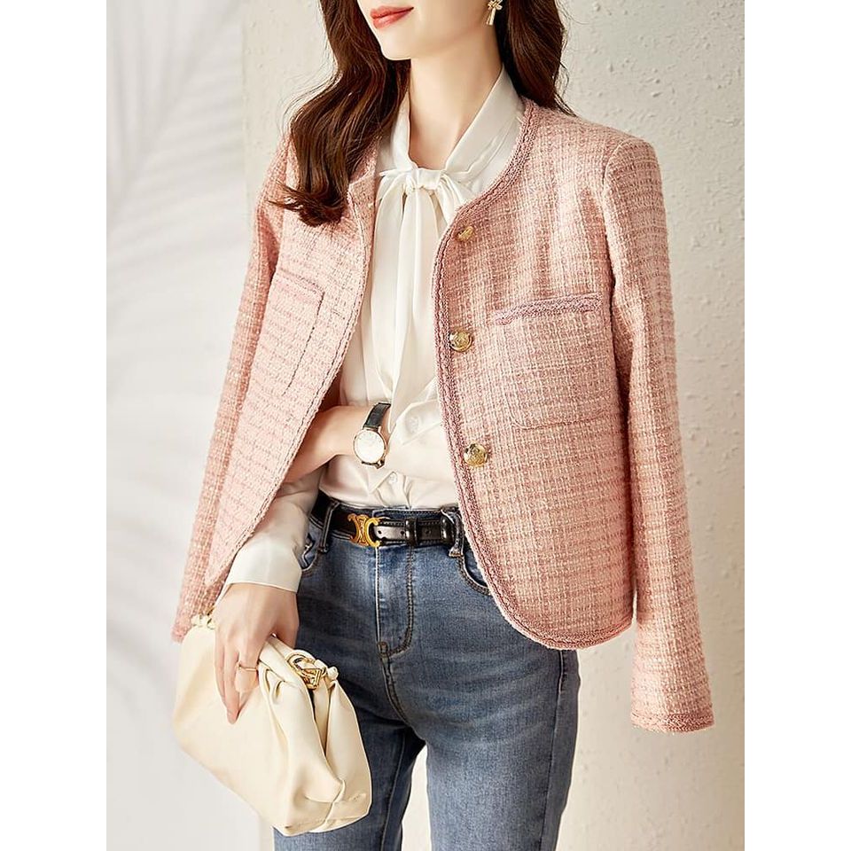 2 ÁO KHOÁC DẠ TWEED(chỉ chốt trên livetream)
