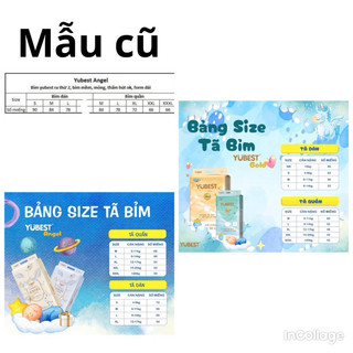 Bỉm Yubest Angel/Yubest Gold nội địa cao cấp