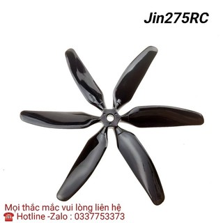 Set 4 cánh 5 inch 6 lá, cánh 504060, cánh 5x4x6 cw, ccw cho fpv quad, cho máy bay cánh bằng
