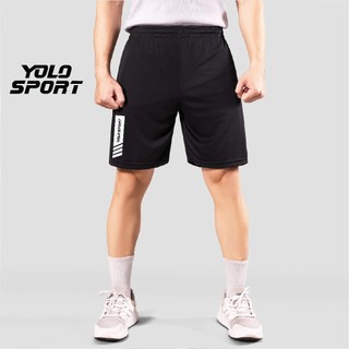 Quần Đùi Thun Nam Short Thể Thao Co Giãn Thoáng Mát Thấm Hút Mồ Hôi Tập Gym Chạy Bộ Thoải Mái Vận Động - YOLO SPORT