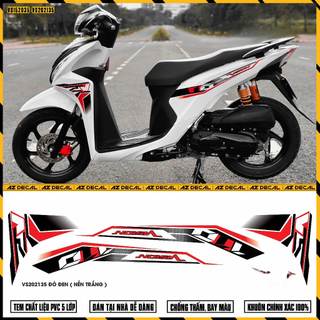 Tem xe vision phong cách | vs35 | tem decal dán xe máy vision 2015 2017 2018 2019 2020 2021 2022